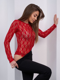 Боди ISSA Plus модель 15425A_красный Боди ISSA Plus модель 15425A_красный Фото