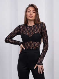 Боди ISSA Plus модель 15425A_черный Фото