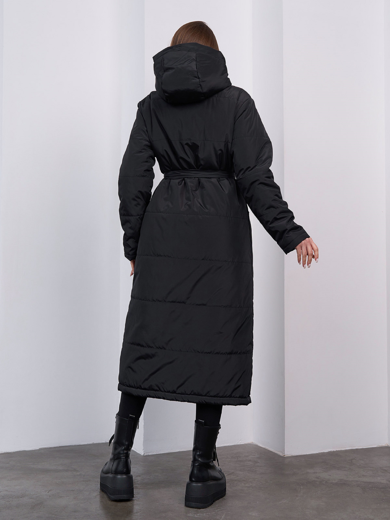 Зимняя куртка ISSA Plus модель 15448_черный Фото