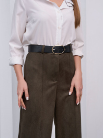 Классические штаны ISSA Plus модель 15462_хаки Фото