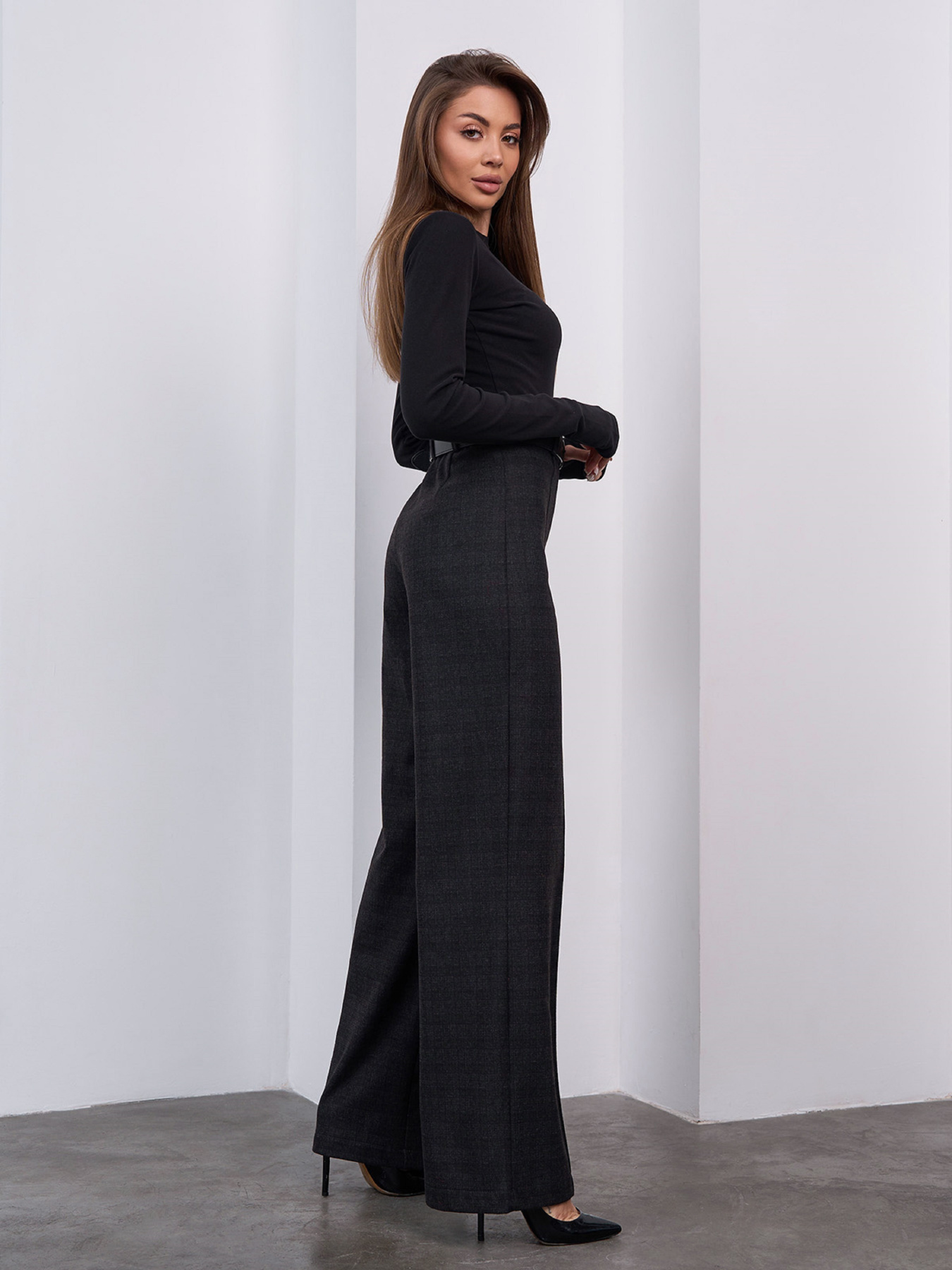 Жіночі брюки модель 15467_мультиколор Фото