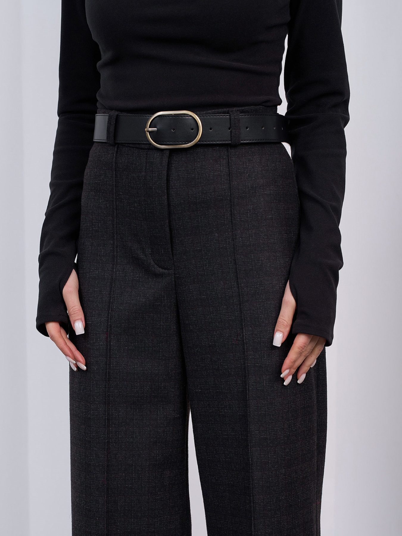 Повсякденні штани ISSA Plus модель 15467_мультиколор Фото