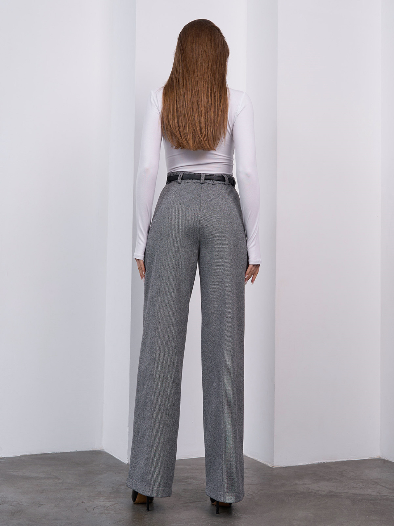 Повсякденні штани ISSA Plus модель 15469_серый Повсякденні штани ISSA Plus модель 15469_серый Фото