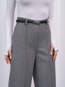 Повсякденні штани ISSA Plus модель 15469_серый Повсякденні штани ISSA Plus модель 15469_серый Фото