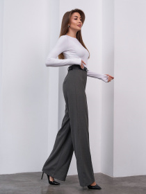 Повсякденні штани ISSA Plus модель 15469_хаки Повсякденні штани ISSA Plus модель 15469_хаки Фото