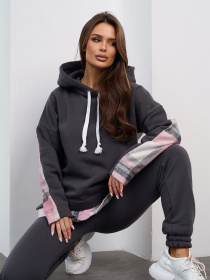 Спортивный костюм ISSA Plus модель SA-688_серый Фото