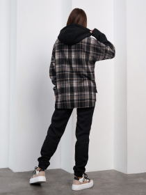 Спортивний костюм ISSA Plus модель SA-688_черный Спортивний костюм ISSA Plus модель SA-688_черный Фото