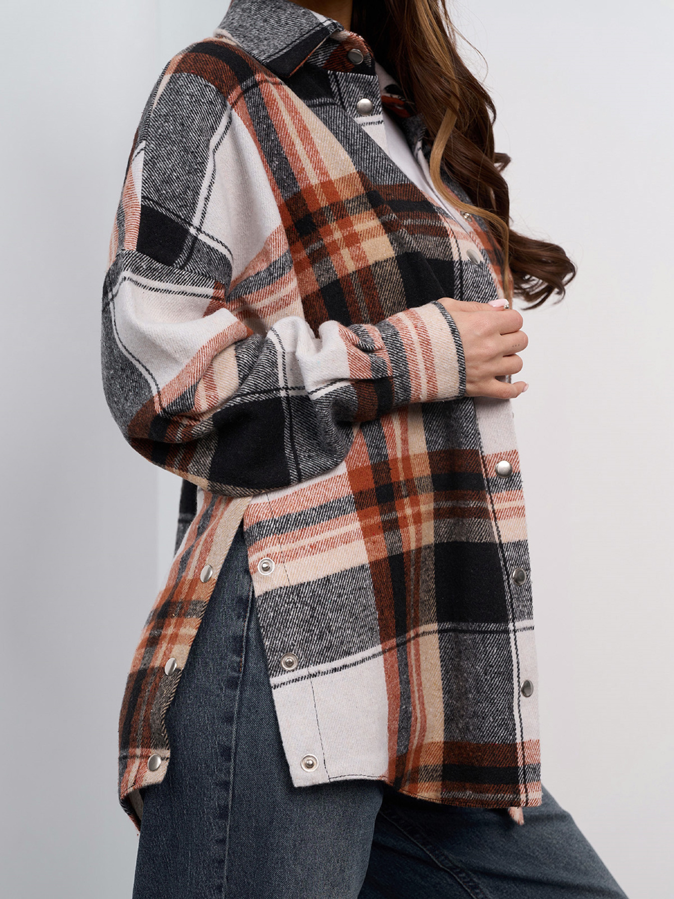 Рубашка ISSA Plus модель SA-684_мультиколор Фото