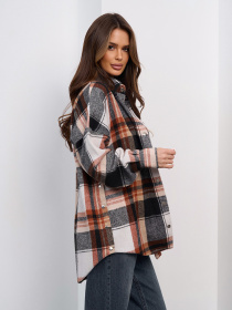 Рубашка ISSA Plus модель SA-684_мультиколор Фото