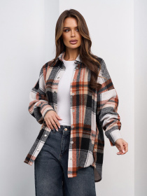 Рубашка повседневная ISSA Plus модель SA-684_мультиколор Фото