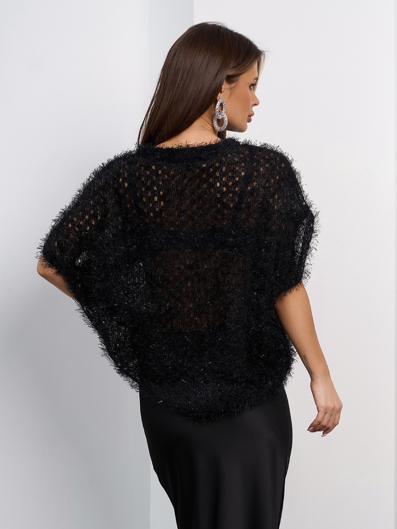 Свитера модель 15466_черный Фото