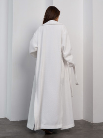 Кардиган ISSA Plus модель 15470_молочный Фото