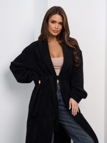 Кардиган ISSA Plus модель 15470_черный Фото