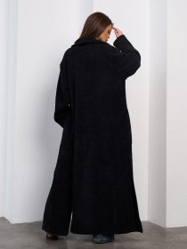 Кардиган ISSA Plus модель 15470_черный Кардиган ISSA Plus модель 15470_черный Фото