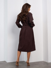 Жіночі сукні модель SA-561_темно-коричневый Жіночі сукні модель SA-561_темно-коричневый Фото