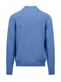 Мужской голубой кардиган на молнии модель FH-1509.204.604 Фото