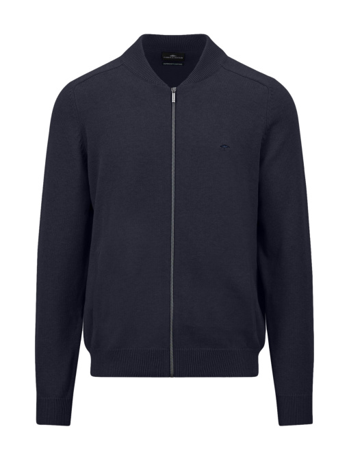 Мужской темно-синій кардиган на молнии модель FH-1509.204.690 Фото