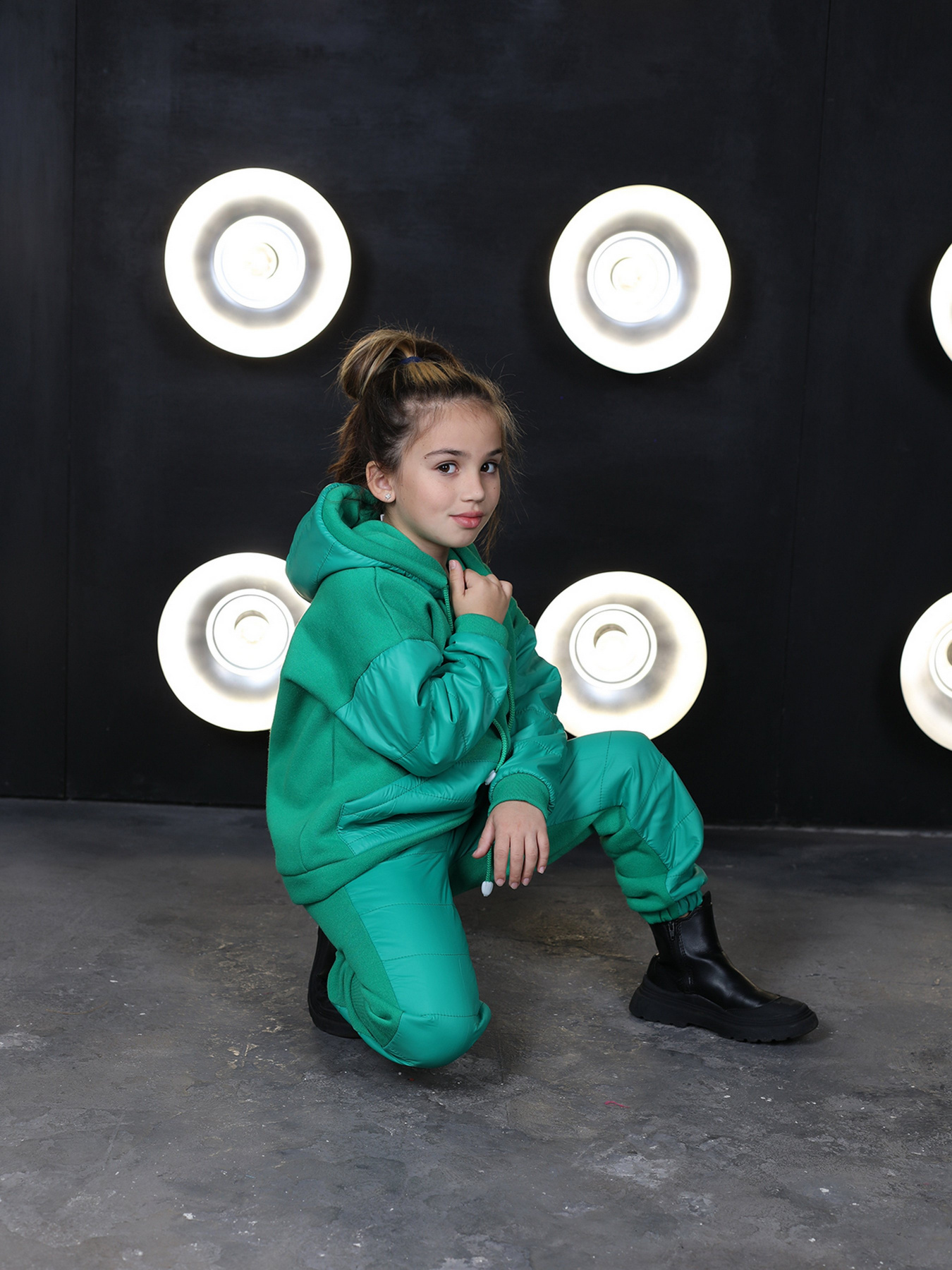 Спортивный костюм ISSA Plus модель CD-473_green Фото