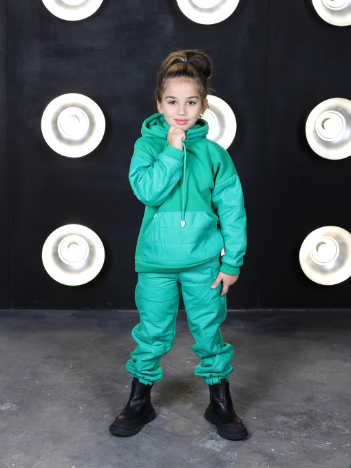 Спортивний костюм ISSA Plus Модель CD-473_green Фото