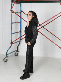 Спортивный костюм ISSA Plus модель CD-473_black Фото