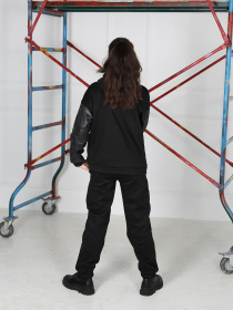 Спортивный костюм ISSA Plus модель CD-473_black Фото