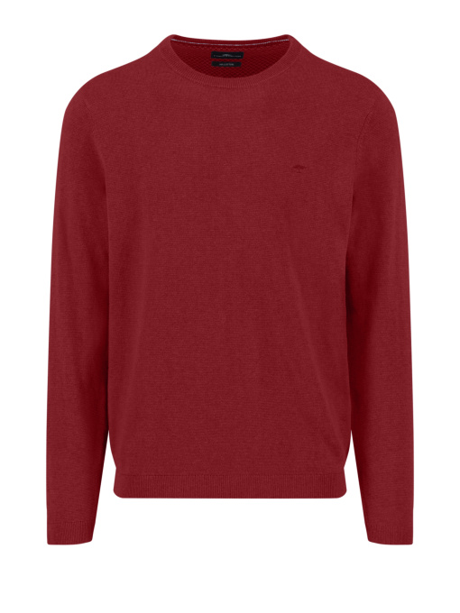 Мужской красный джемпер с кашемиром модель FH-1509.324.367 Фото