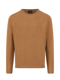 Чоловічий коричневий джемпер з кашеміром модель FH-1509.324.804 Фото