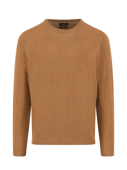 Чоловічий коричневий джемпер з кашеміром модель FH-1509.324.804 Фото