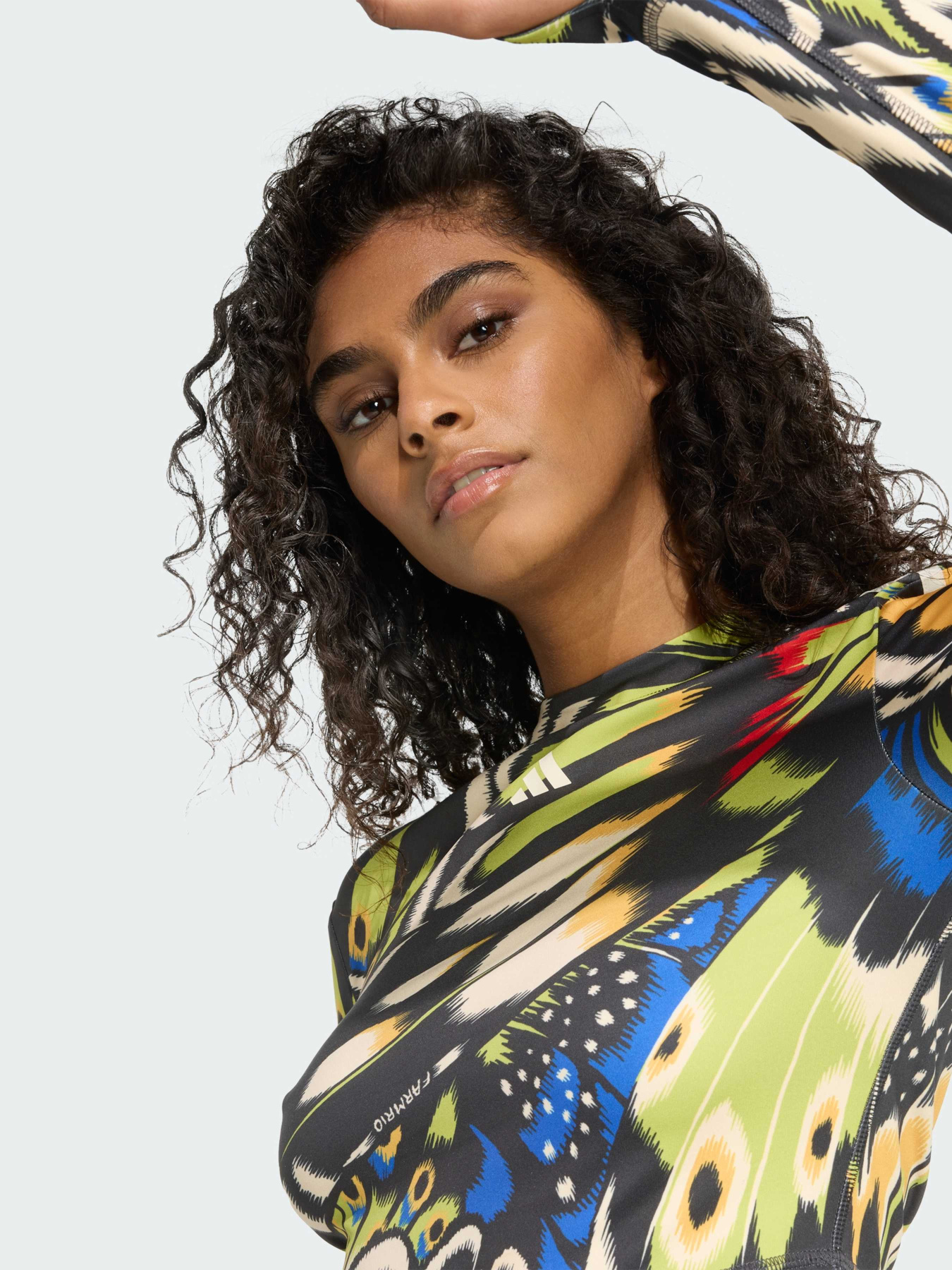 Лонгслів adidas X Farm Rio модель JL8650 Фото