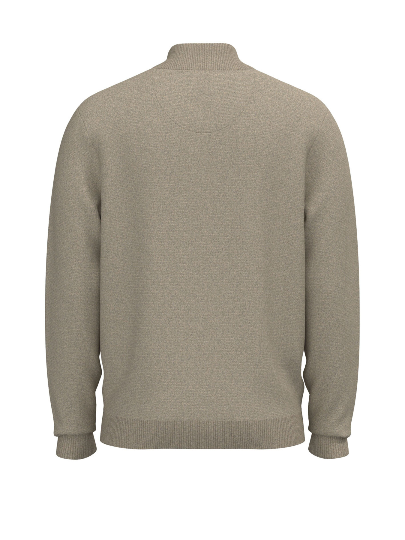 Мужской бежевый кардиган на молнии с кашемиром модель FH-1509.327.863 Фото