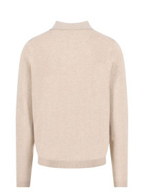 Чоловіче бежеве поло з кашеміром на довгий рукав модель FH-1509.328.863 Фото