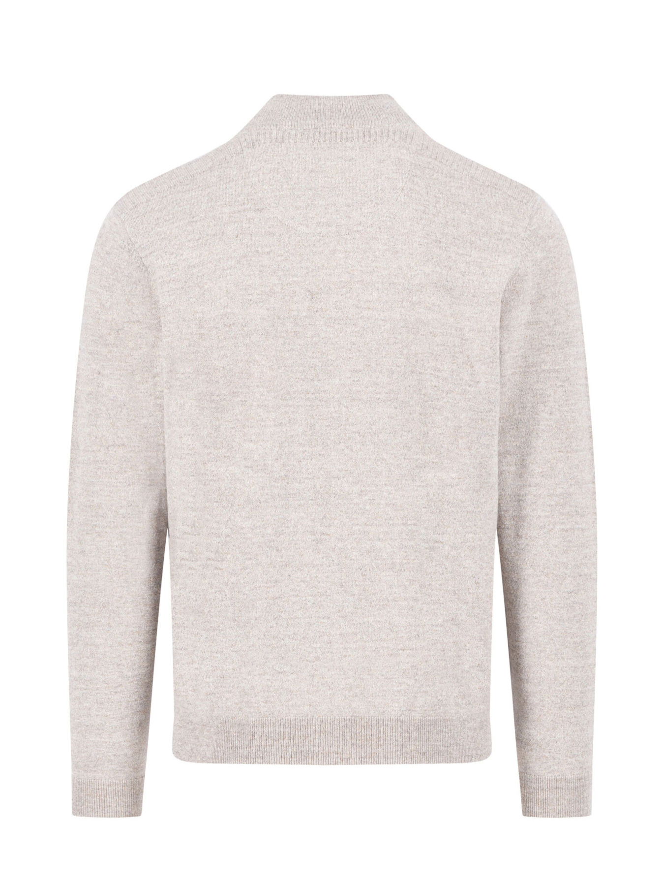 Мужской бежевый кардиган на молнии с шерстью модель FH-1509.337.863 Фото