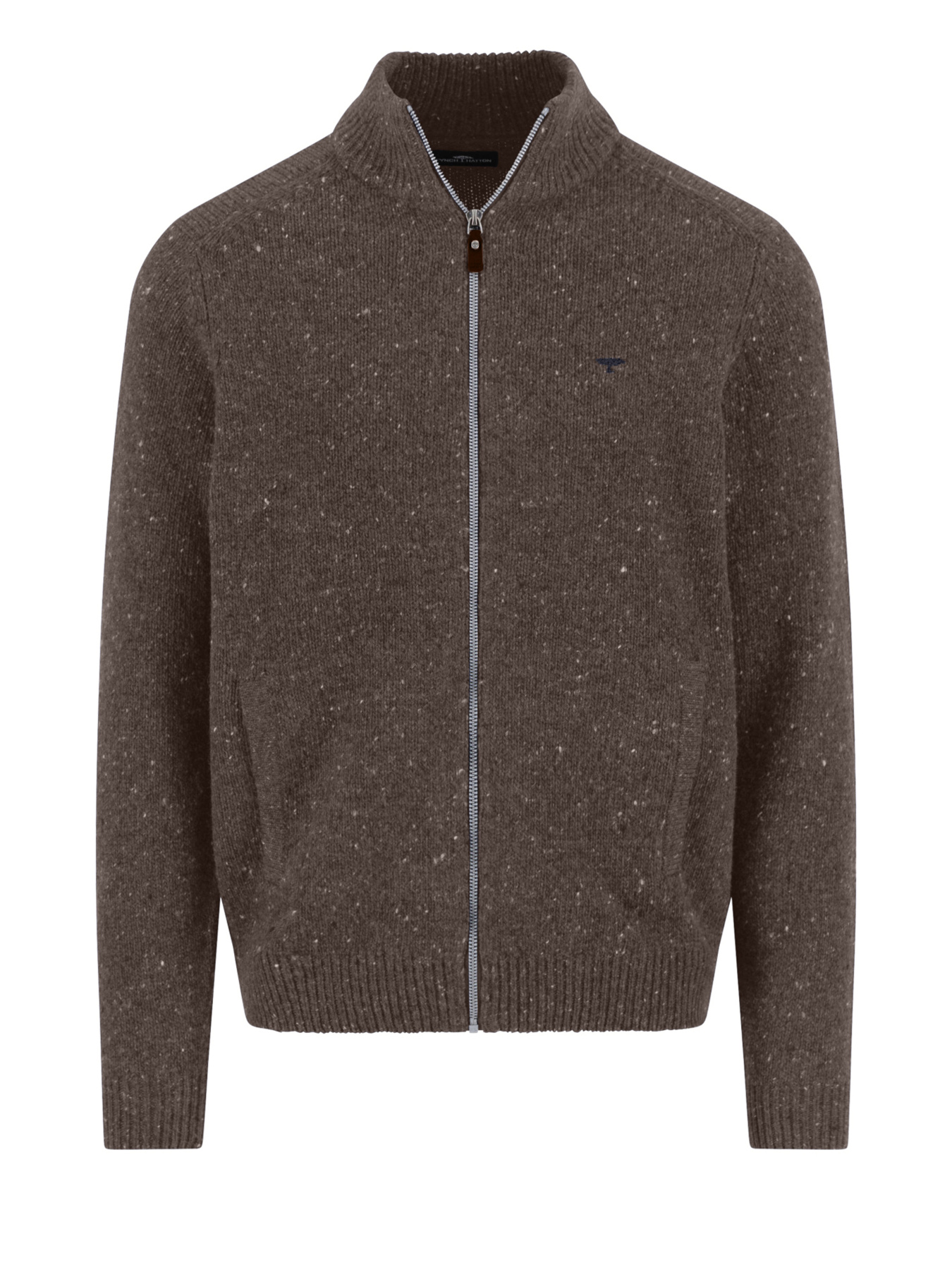 Чоловічий коричневий кардиган з вовною модель FH-1510.347.861 Фото