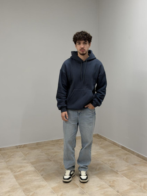 Худі з капюшоном чоловічий графіт модель M0210.4-1051 Фото