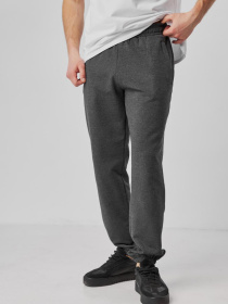 Спортивні штани чоловічі батал антрацит модель M92.2-787 Фото