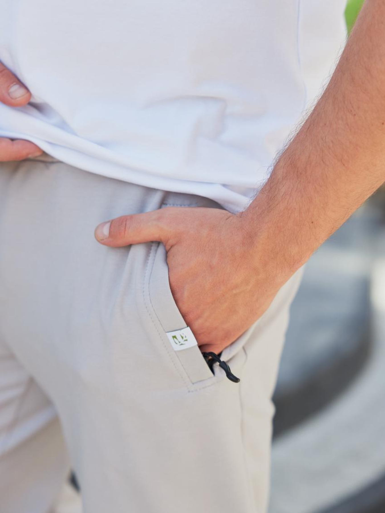 Спортивные брюки мужские батал светло-серый модель M92.2.1-795 Фото