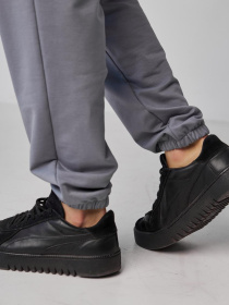 Спортивные брюки мужские Батал серые модель M92.2-845 Фото