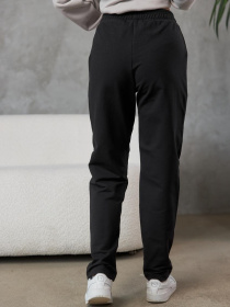 Брюки женские двухнитка черные модель M166.2-876 Фото