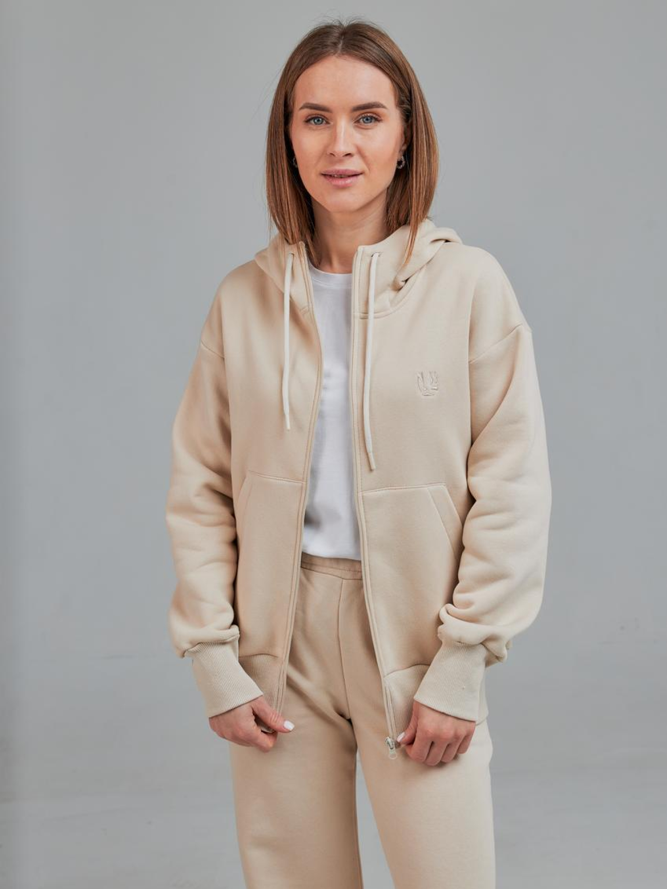 Кофта жіноча з капюшоном модель M165.4-628 Фото