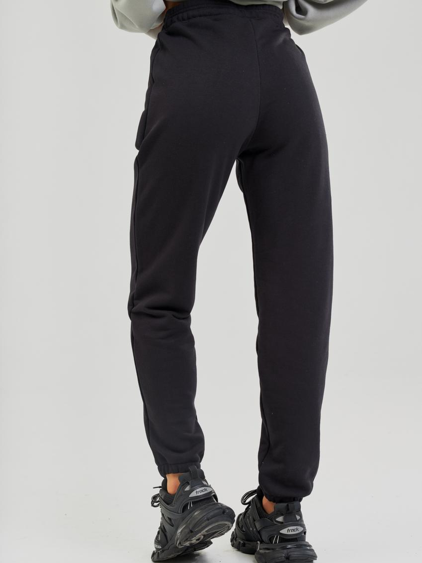 Спортивные штаны-джогеры на резинке (3х – нить петля) модель M117.3-252 Фото