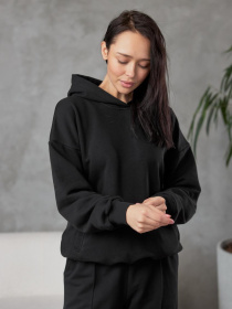 Худі жіноче чорний модель M175.3-842 Фото