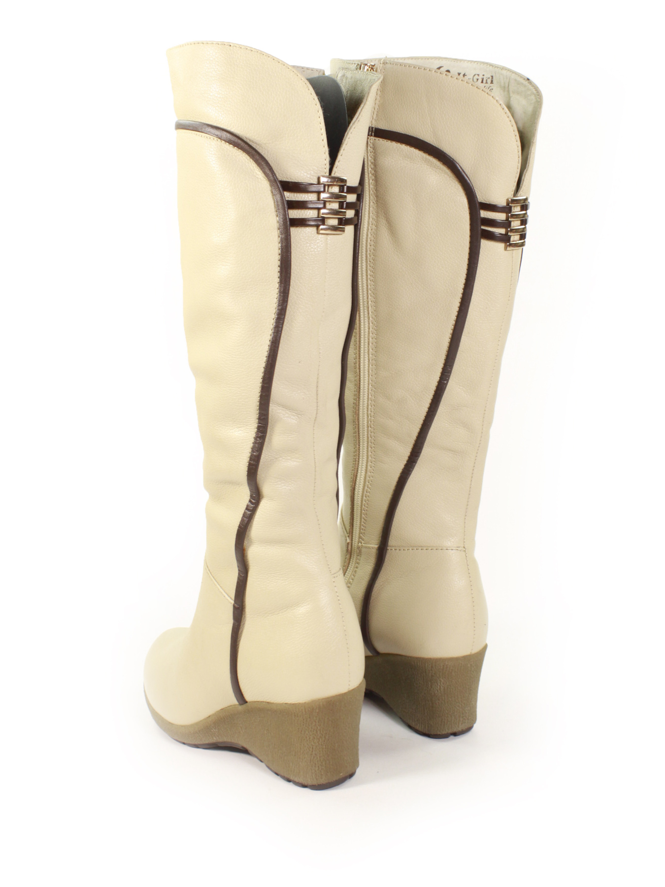 Сапоги It-girl модель 3ED59-159-2167B-milk Фото