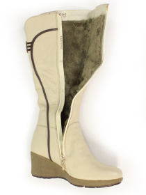 Сапоги It-girl модель 3ED59-159-2167B-milk Фото