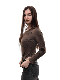 Боди женское Коричневый LUMO модель 698321 Фото
