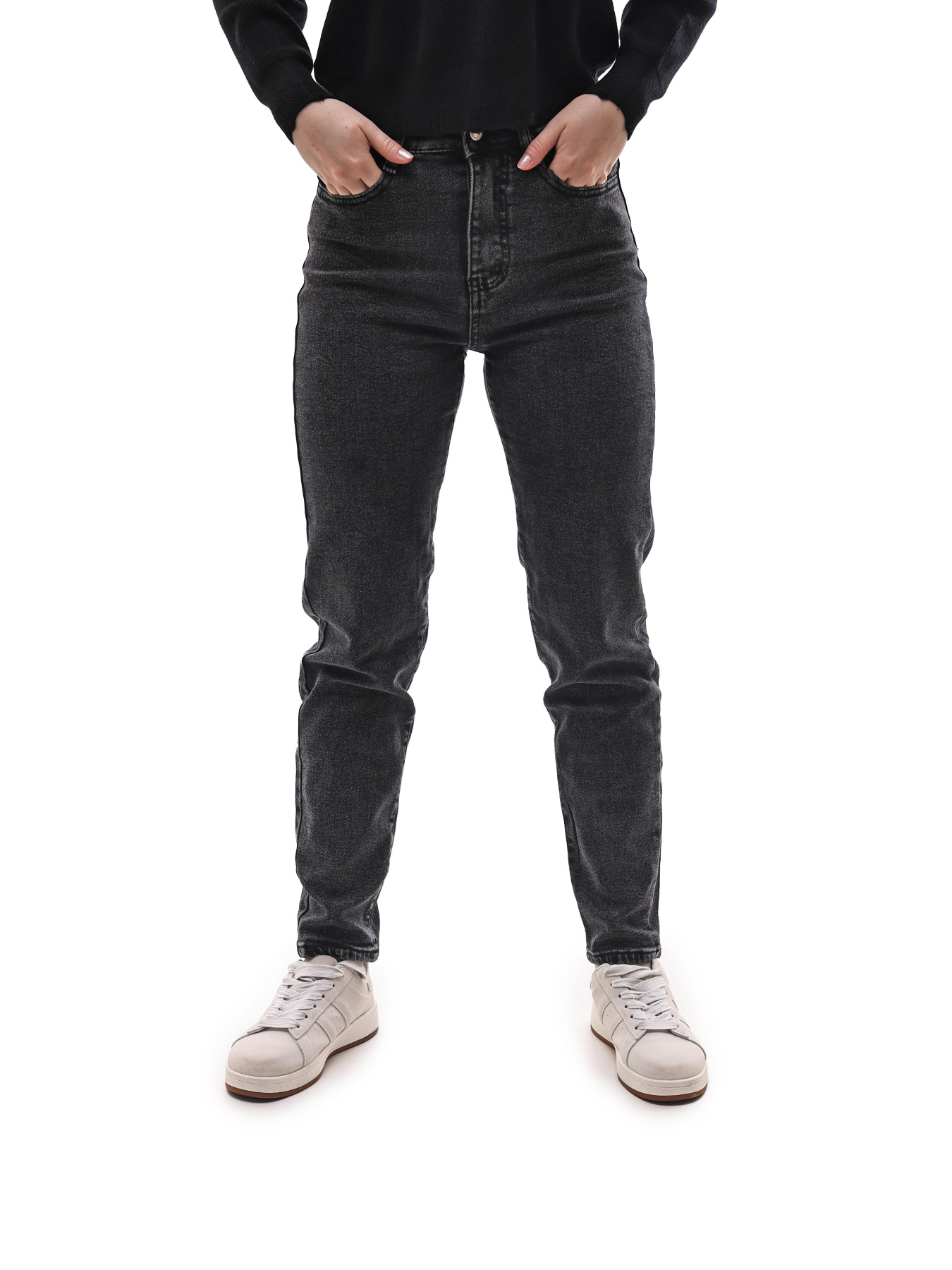 Джинси жіночі Сірий RELUCKY модель 688427 Фото