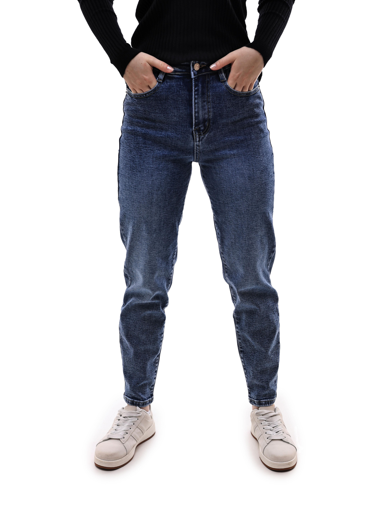 Джинси жіночі Синій RELUCKY модель 711534 Фото