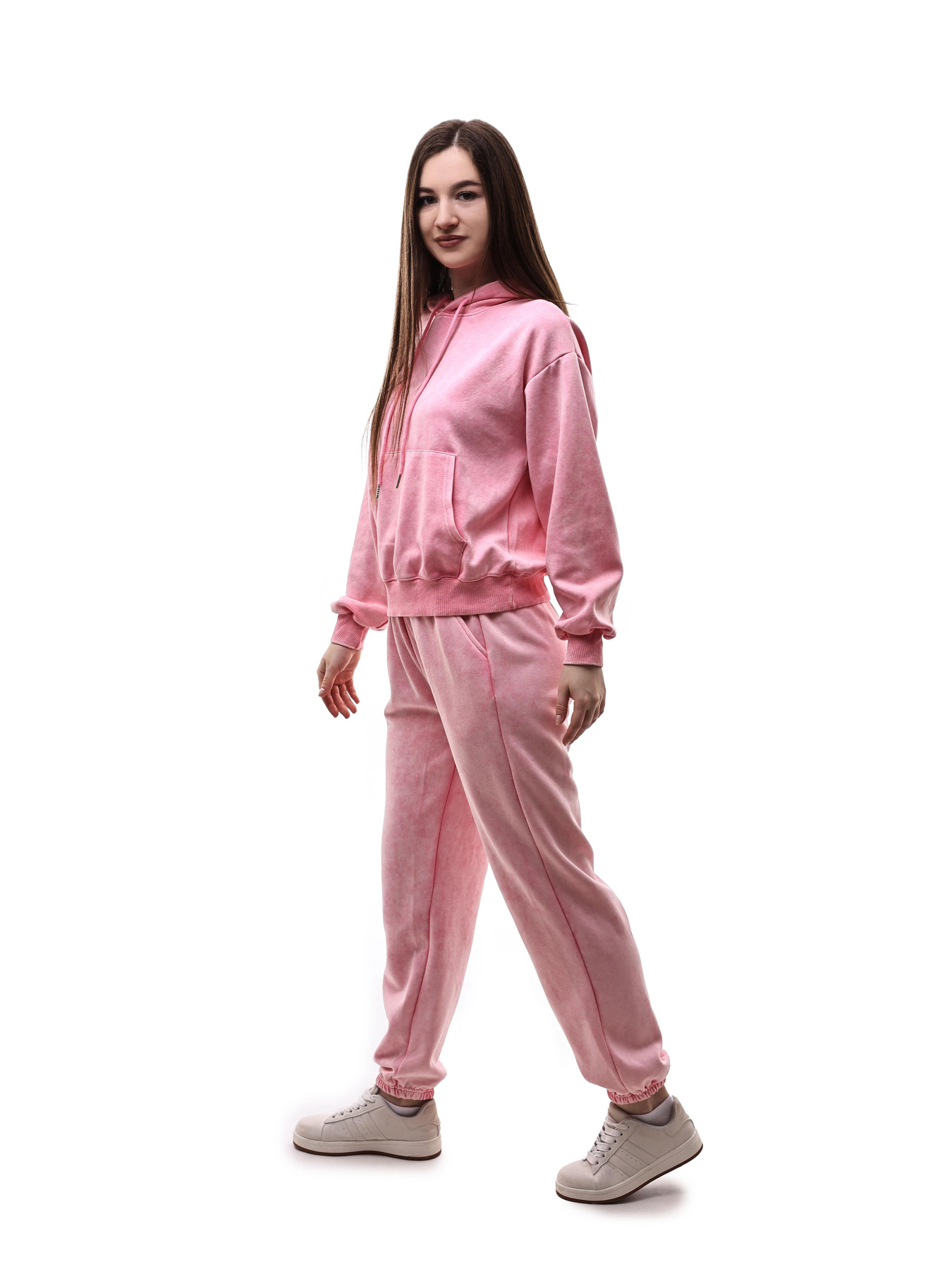 Костюм спортивний жіночий Рожевий STREAM модель 699501 Фото