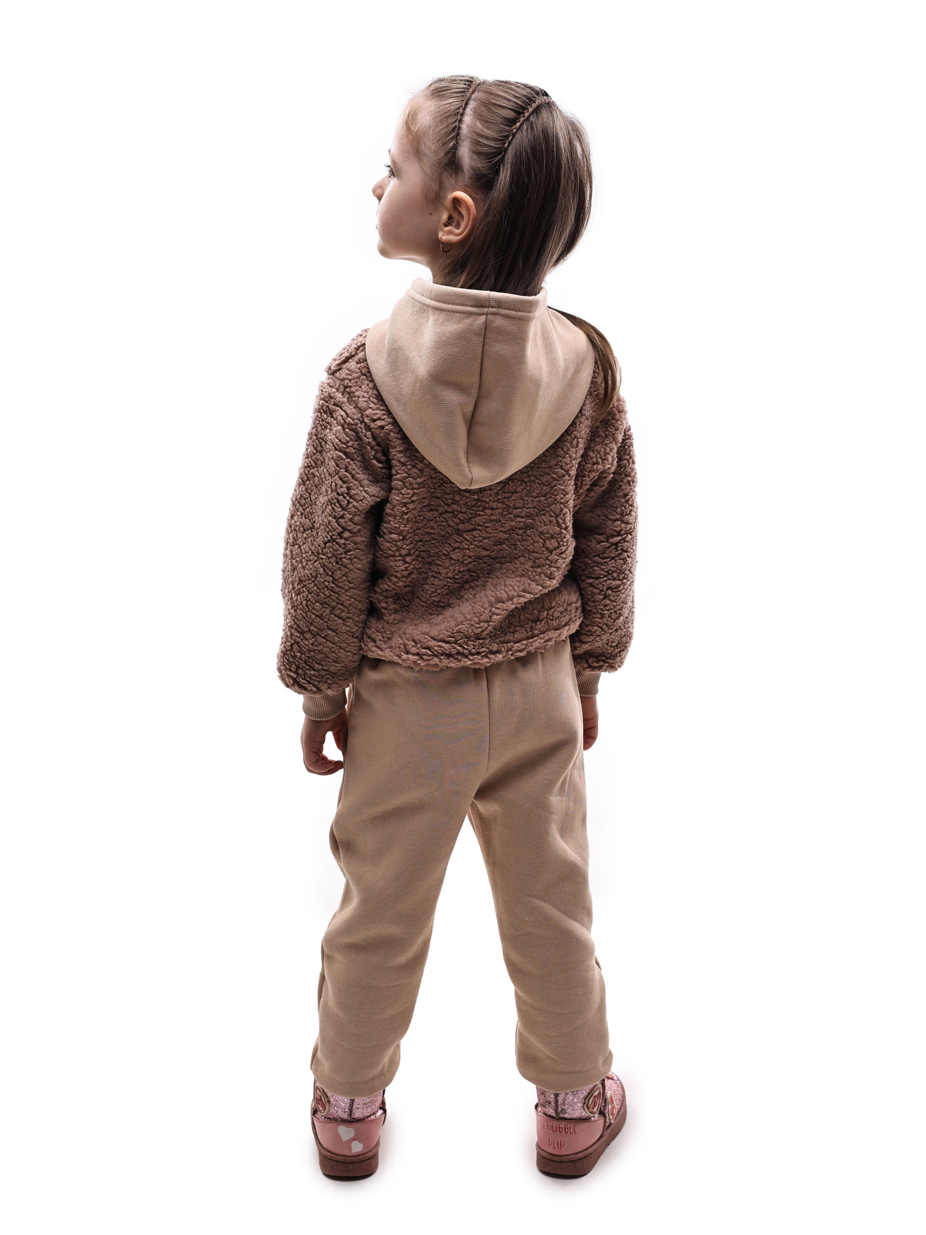 Костюм спортивный для девочки Бежевый LUMO модель 693886 Фото