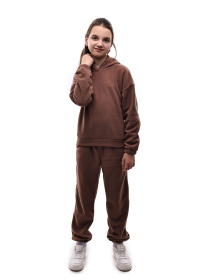 Костюм спортивный для девочки подростка Светло-коричневый STREAM модель 700813 Фото
