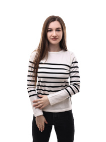 Джемпер жіночий Білий LUMO модель 698208 Фото